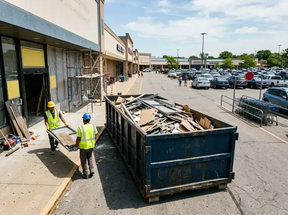 retail-store-renovation-debris-003 — frequently asked questions, Roll-off Dumpster Rentals in Rainbow Lakes Estates, FL